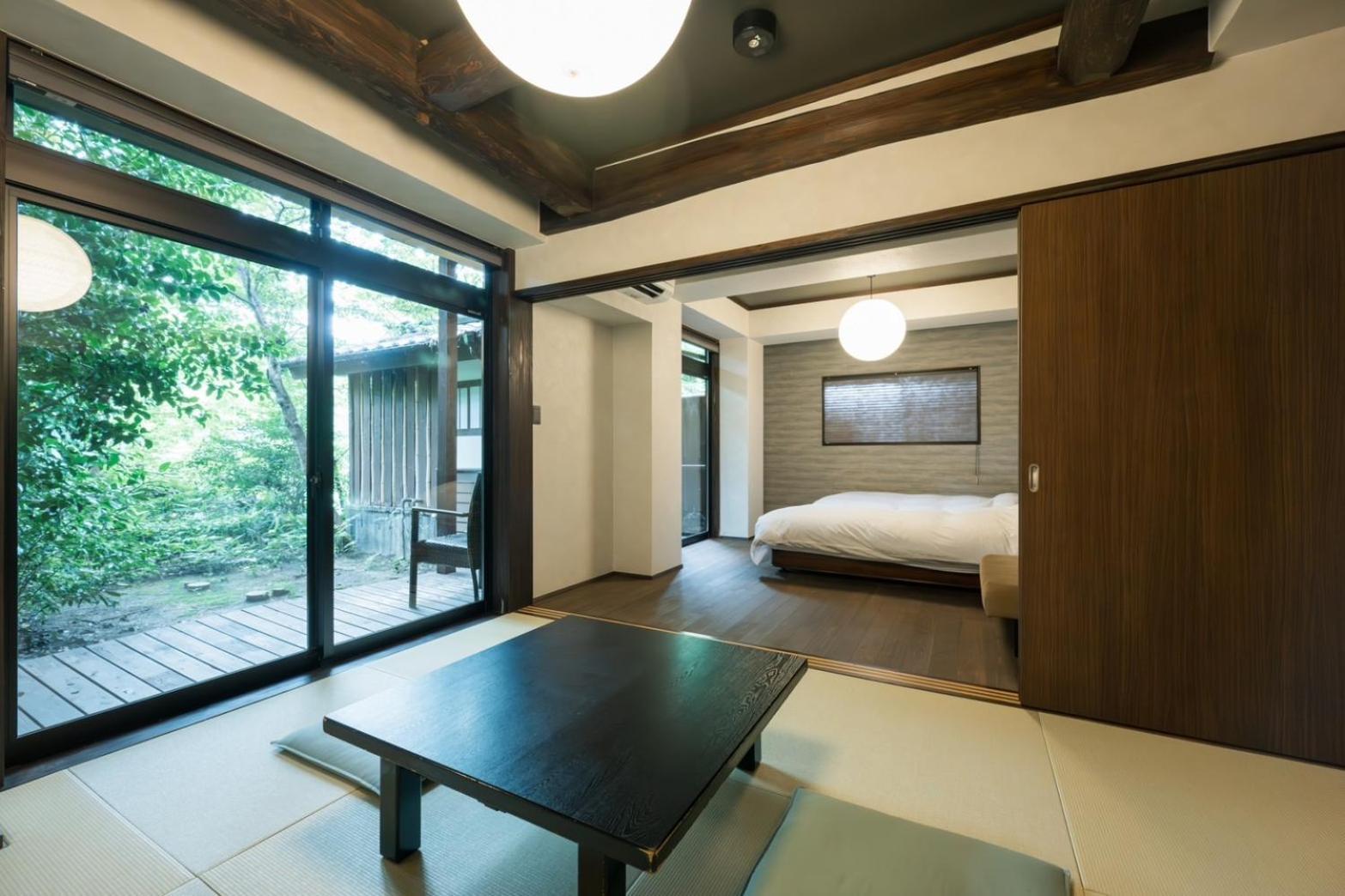 Fumoto Ryokan Hotell Minamioguni Rom bilde